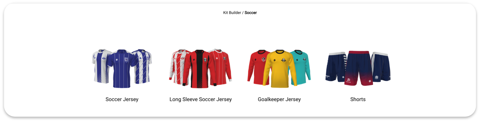 edgy sport kit builder product